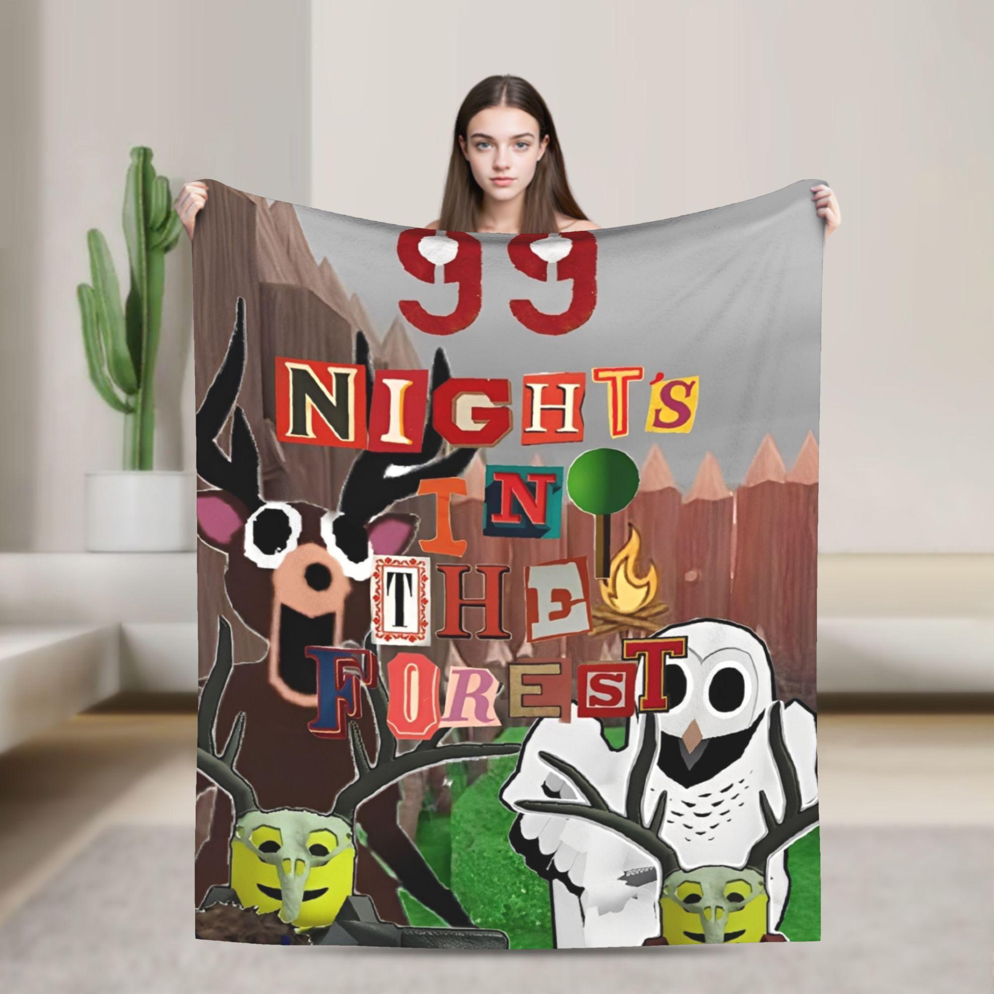 99 Nights in the Forests Printed Blanket For Men Women Super Soft Warm Video Games Throw Blankets for Bed Multiple Sizes 100x150cm
99 Nights in the Forests Printed Blanket For Men Women Super Soft Warm Video Games Throw Blankets for Bed Multiple Sizes 100x150cm