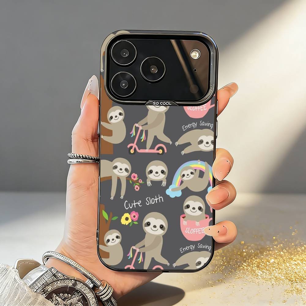 Cute Lazy Sloth Cozy Phone Case For iPhone17,16,15,14,13,12,11,Pro,MAX Gray Matte Silicone Black Cover iPhone17promax
Cute Lazy Sloth Cozy Phone Case For iPhone17,16,15,14,13,12,11,Pro,MAX Gray Matte Silicone Black Cover iPhone17promax