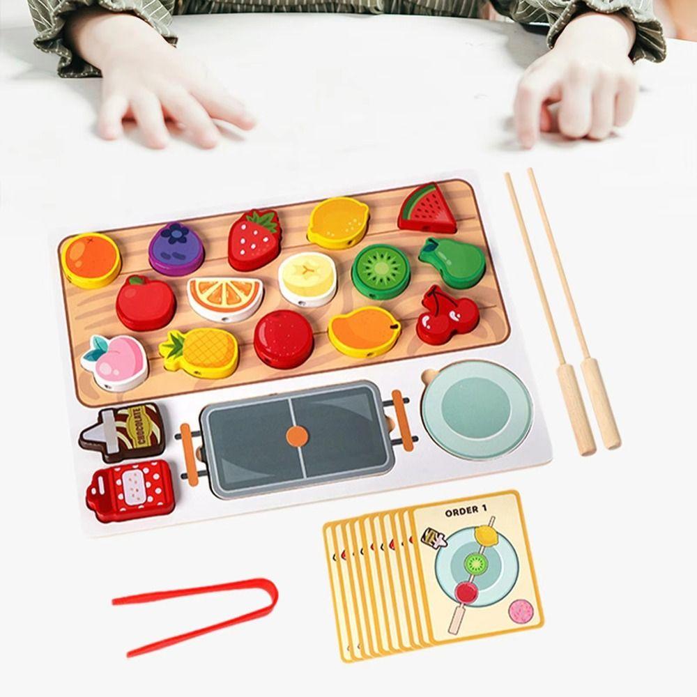 Simulation Food Wooden Fruit Toy Play House Hand Eye Coordination Cooking Toy Kids Preschool 1set
Simulation Food Wooden Fruit Toy Play House Hand Eye Coordination Cooking Toy Kids Preschool 1set