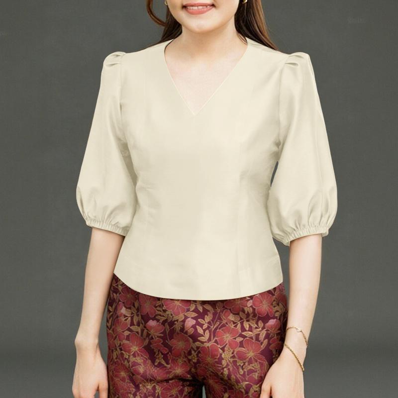 ZANZEA Women Casual V-Neck Solid Color 3/4 Sleeve Blouse 5XL абрикосовий
ZANZEA Women Casual V-Neck Solid Color 3/4 Sleeve Blouse 5XL абрикосовий