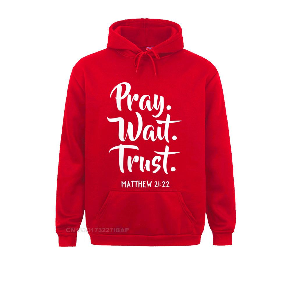 Men Pray Wait Trust Gospel Bible Sayings Christian Hoodie Prevalent Printing Sweatshirts Autumn Hoodies Women Hoods XL
Men Pray Wait Trust Gospel Bible Sayings Christian Hoodie Prevalent Printing Sweatshirts Autumn Hoodies Women Hoods XL
