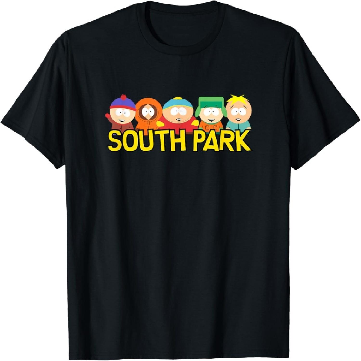 South Park Gang Behind Logo T-Shirt XXXXXL різнокольоровий
South Park Gang Behind Logo T-Shirt XXXXXL різнокольоровий