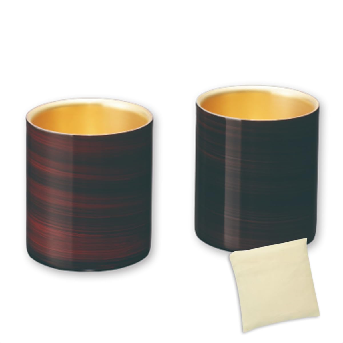 Tsubame Yamanaka Lacquer Rock Glass Double Wall 2PC Akatsuki Shikage Urushi x 250cc Eco Bag Made in Vietnam Urushi Made in Japan J-kitchens-bag 7.3cm
Tsubame Yamanaka Lacquer Rock Glass Double Wall 2PC Akatsuki Shikage Urushi x 250cc Eco Bag Made in Vietnam Urushi Made in Japan J-kitchens-bag 7.3cm