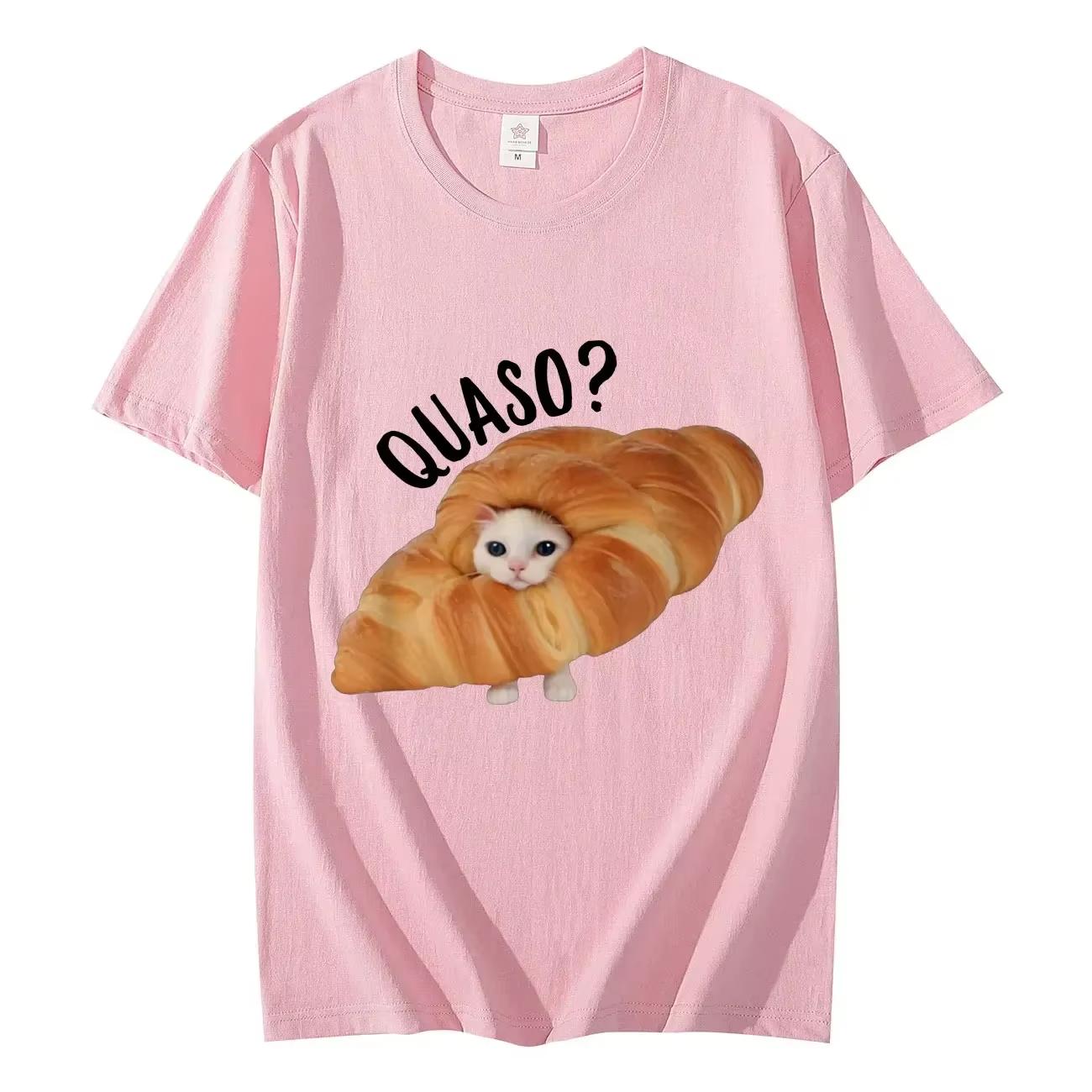 Funny Croissant Cat Meme Graphic Women T Shirts High Street Fashion Trend Short Sleeve Unisex Tshirt Unisex Tshirts Tops 4XL
Funny Croissant Cat Meme Graphic Women T Shirts High Street Fashion Trend Short Sleeve Unisex Tshirt Unisex Tshirts Tops 4XL