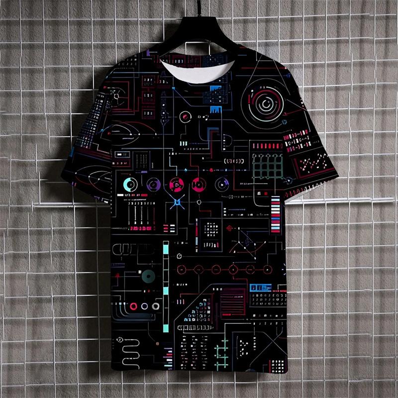 3D Printed Math Formula T-Shirt For Men Experiment Pattern T Shirts Summer Casual Short Sleeves Round Neck 4XL
3D Printed Math Formula T-Shirt For Men Experiment Pattern T Shirts Summer Casual Short Sleeves Round Neck 4XL