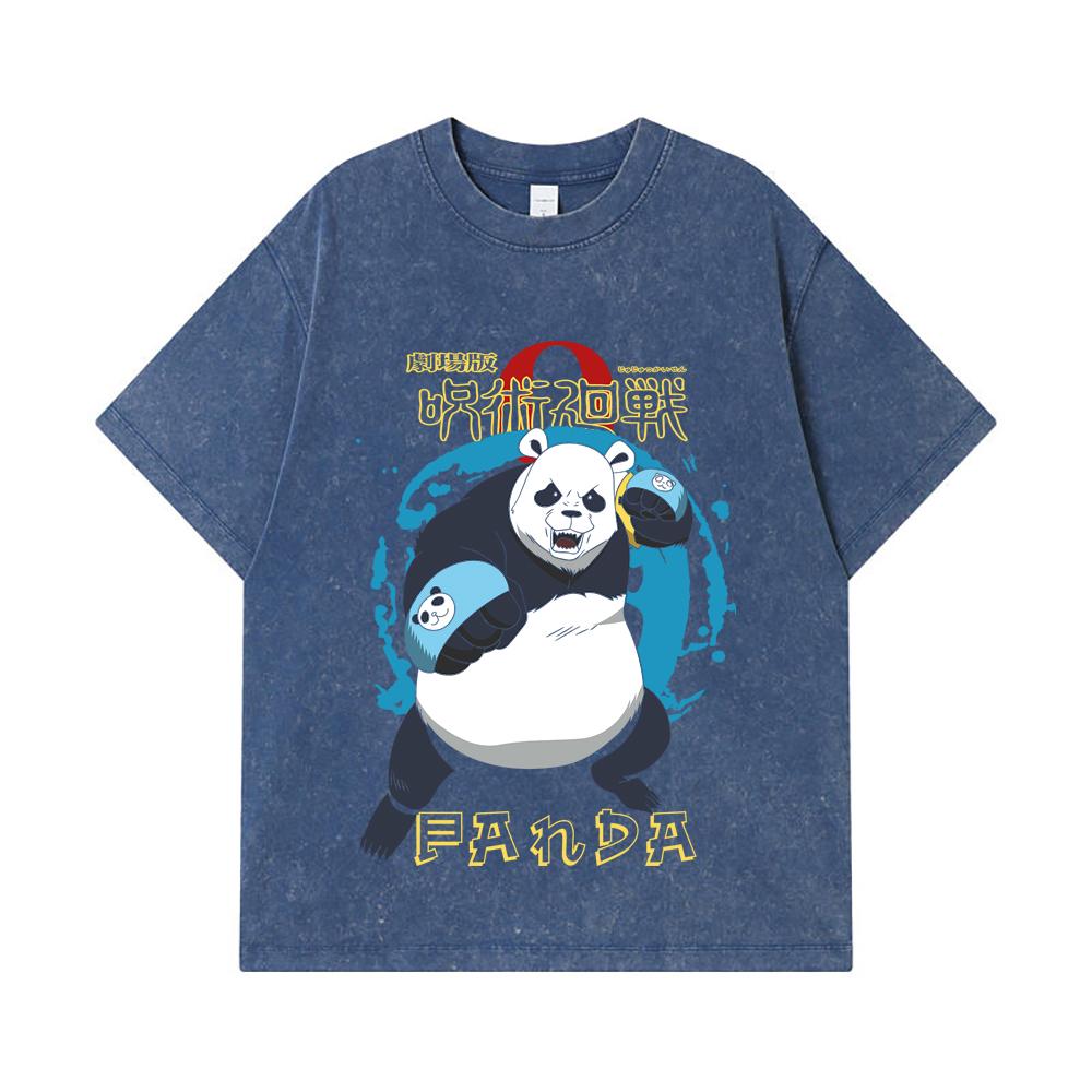 275 GSM Washed T-shirts 100% Cotton Jujutsu Kaisen V62 Panda Print Unisex Heavy Cotton T Shirt 2XL королівський синій колір
275 GSM Washed T-shirts 100% Cotton Jujutsu Kaisen V62 Panda Print Unisex Heavy Cotton T Shirt 2XL королівський синій колір