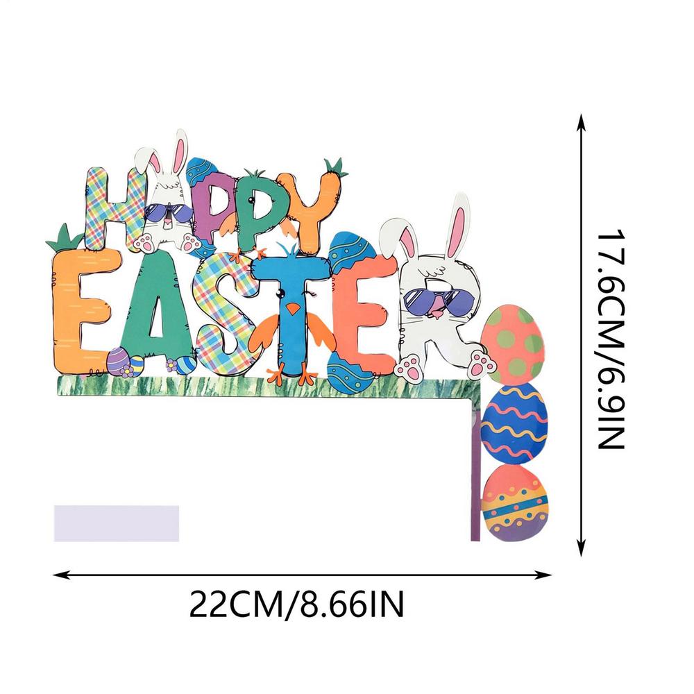 Wooden Easter bunny ornaments, colorful Easter bunny scene decorations, vibrant bunny shapes, suitable for door frame corners
Wooden Easter bunny ornaments, colorful Easter bunny scene decorations, vibrant bunny shapes, suitable for door frame corners