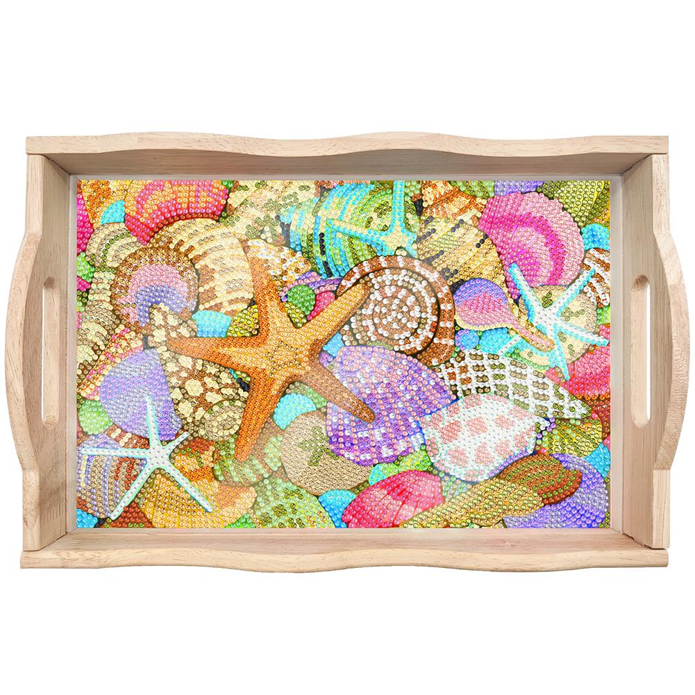 Деревянный поднос для алмазной росписи 5D Art Craft Seashell Starfish Diamond Painting Drawer Handcraft DIY Diamond Painting Food Drawer Kit
Деревянный поднос для алмазной росписи 5D Art Craft Seashell Starfish Diamond Painting Drawer Handcraft DIY Diamond Painting Food Drawer Kit