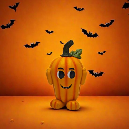 Yousheng Halloween Cartoon Pumpkin Figurine Resin Spooky Orange Pumpkin Statue Sculpture Home Office Bookshelf Desktop Decoration Party Ornament
Yousheng Halloween Cartoon Pumpkin Figurine Resin Spooky Orange Pumpkin Statue Sculpture Home Office Bookshelf Desktop Decoration Party Ornament
