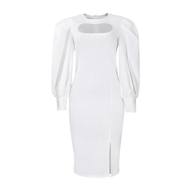 Large size women s clothing autumn new fashion temperament hollow long-sleeved split-ended solid color dress S
Large size women s clothing autumn new fashion temperament hollow long-sleeved split-ended solid color dress S