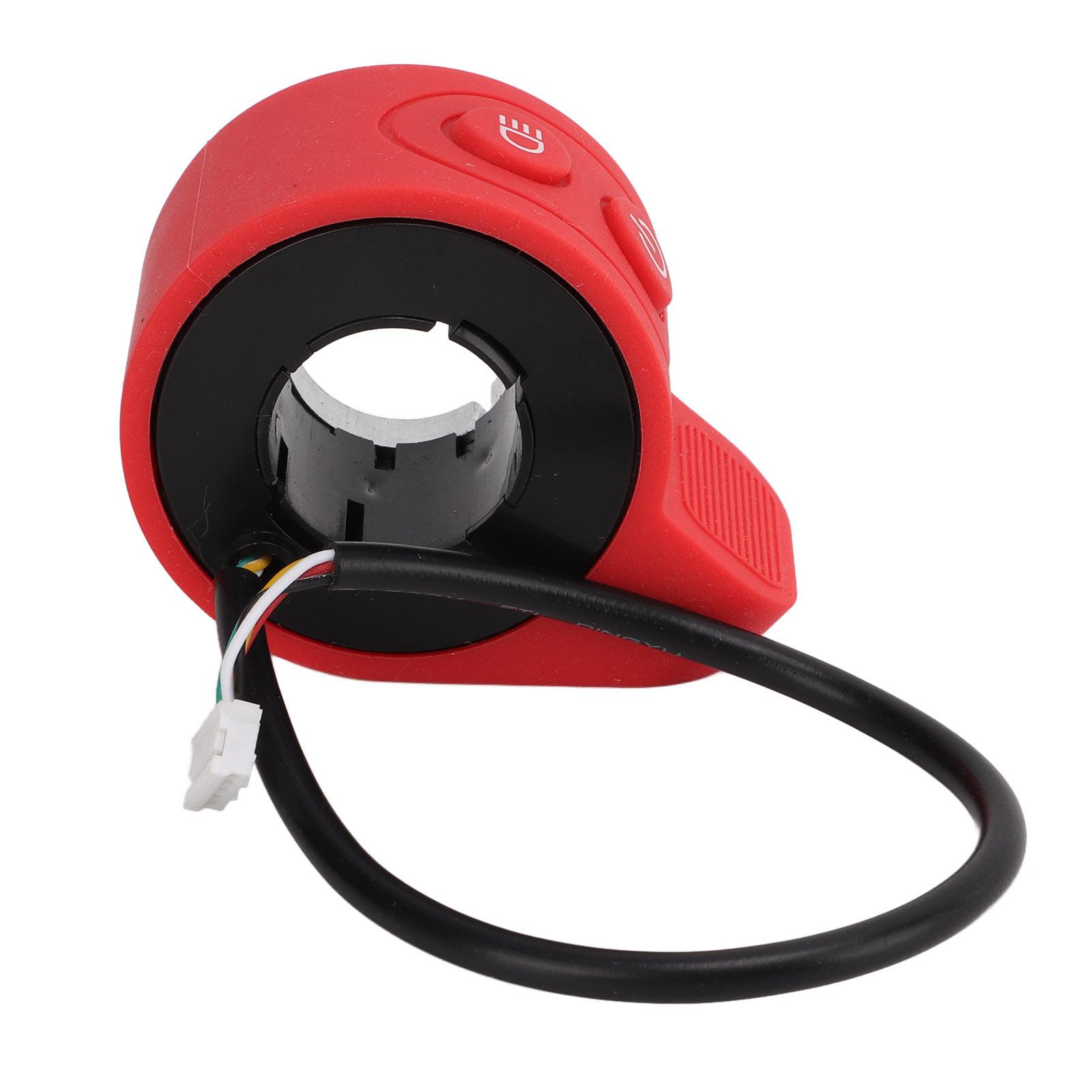 Electric Scooter Thumb Throttle Accelerator Speed Control Scooter Integrated Switch
Electric Scooter Thumb Throttle Accelerator Speed Control Scooter Integrated Switch