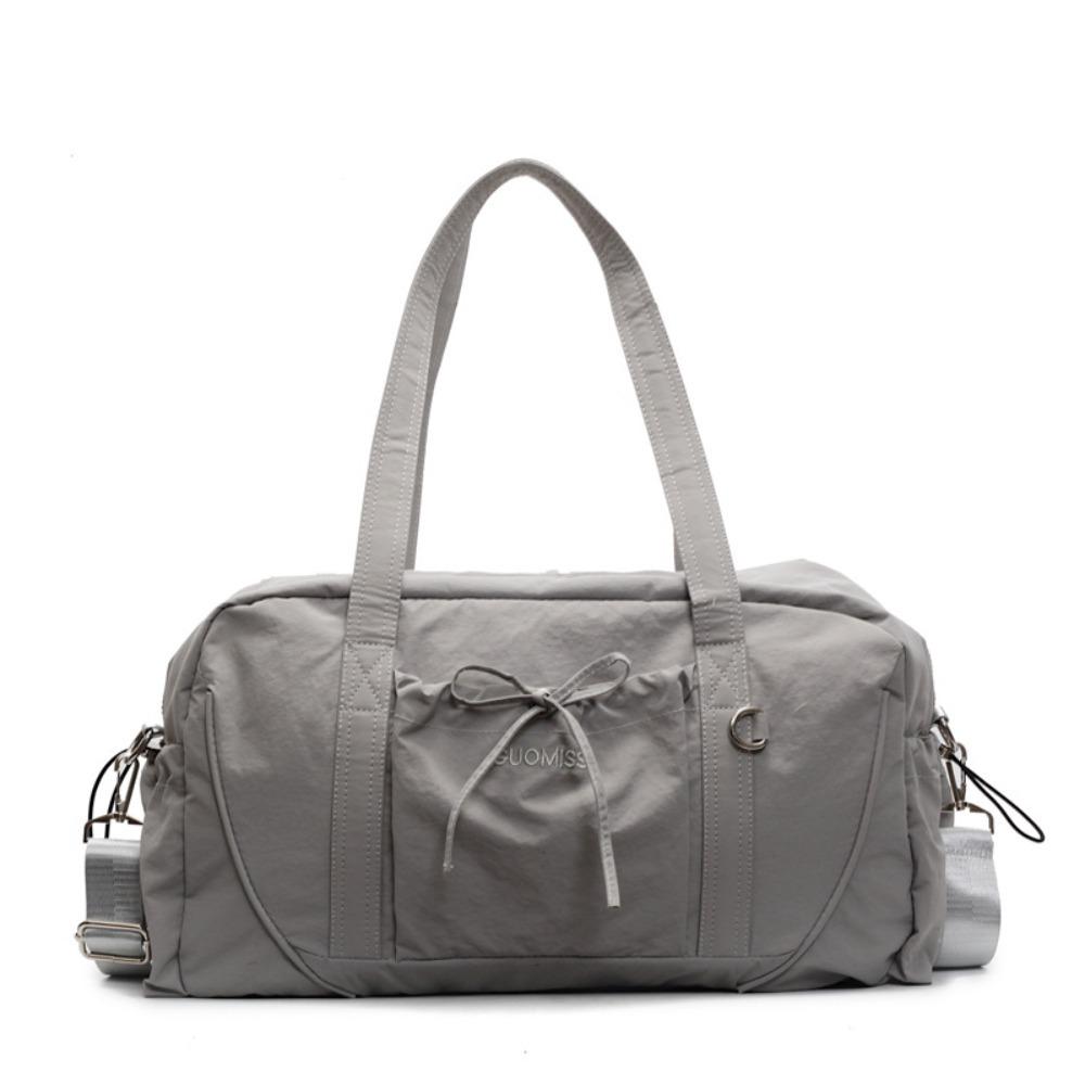 Portable Large Capacity Fitness Bag Nylon Dry Wet Separation Travel Bag Solid Color Crossbody Bag Sport серый
Portable Large Capacity Fitness Bag Nylon Dry Wet Separation Travel Bag Solid Color Crossbody Bag Sport серый