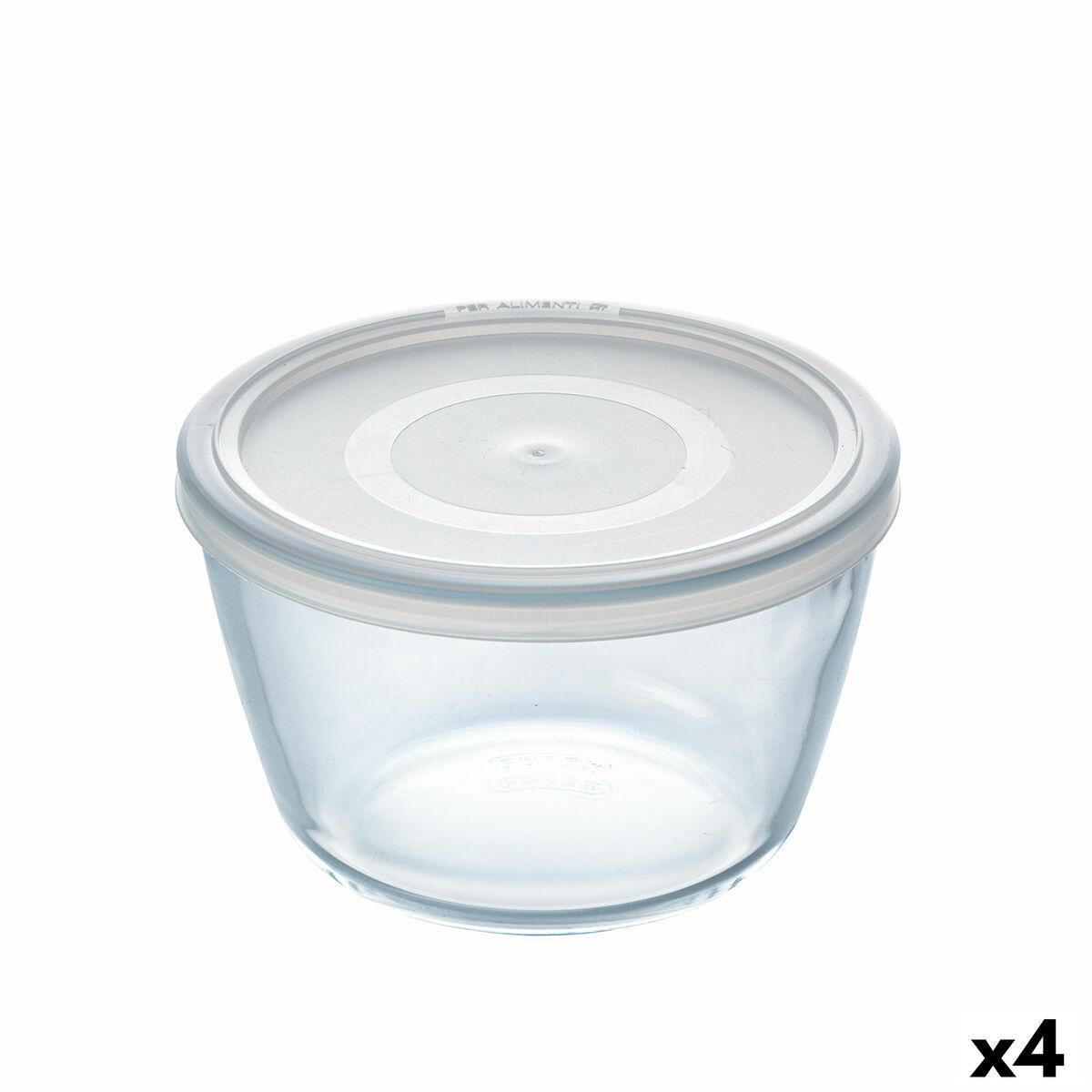 Круглая корзина для обеда с крышкой Pyrex Cook & Freeze 1,1 л 15 x 15 x 10 см Прозрачное силиконовое стекло (4 единицы)
Круглая корзина для обеда с крышкой Pyrex Cook & Freeze 1,1 л 15 x 15 x 10 см Прозрачное силиконовое стекло (4 единицы)