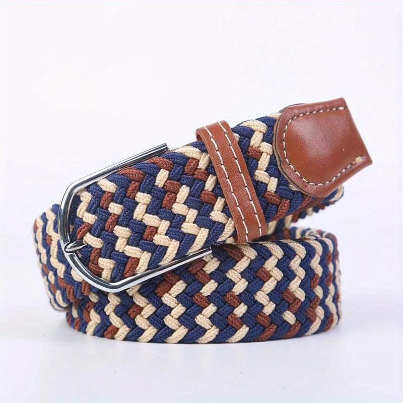 107cm Casual Pin Buckle Women Belt Elastic Expandable Stretch Jeans Belts for Men коричневий
107cm Casual Pin Buckle Women Belt Elastic Expandable Stretch Jeans Belts for Men коричневий
