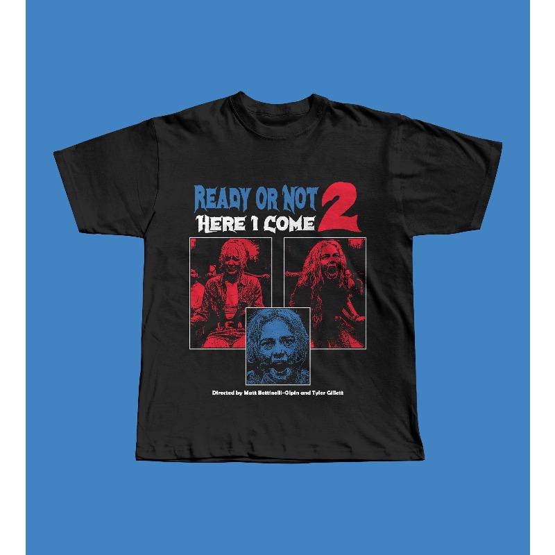 Ready Or Not 2 Horror Sequel T-Shirt Samara Weaving Wedding Comedy Tee Summer Men s and Women s Loose and Breathable T-shirt Top 5XL різнокольоровий
Ready Or Not 2 Horror Sequel T-Shirt Samara Weaving Wedding Comedy Tee Summer Men s and Women s Loose and Breathable T-shirt Top 5XL різнокольоровий