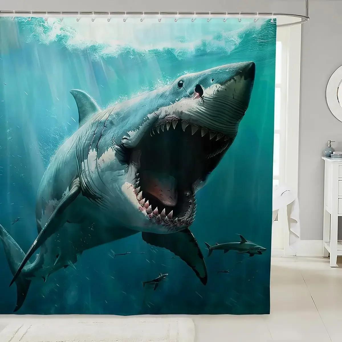 Funny Animal Print Shower Curtain Budgie Parrot Shark Children S Bathroom Decorative Polyester Shower Curtain 120X180Cm W60H190(CM)-1 Pcs
Funny Animal Print Shower Curtain Budgie Parrot Shark Children S Bathroom Decorative Polyester Shower Curtain 120X180Cm W60H190(CM)-1 Pcs