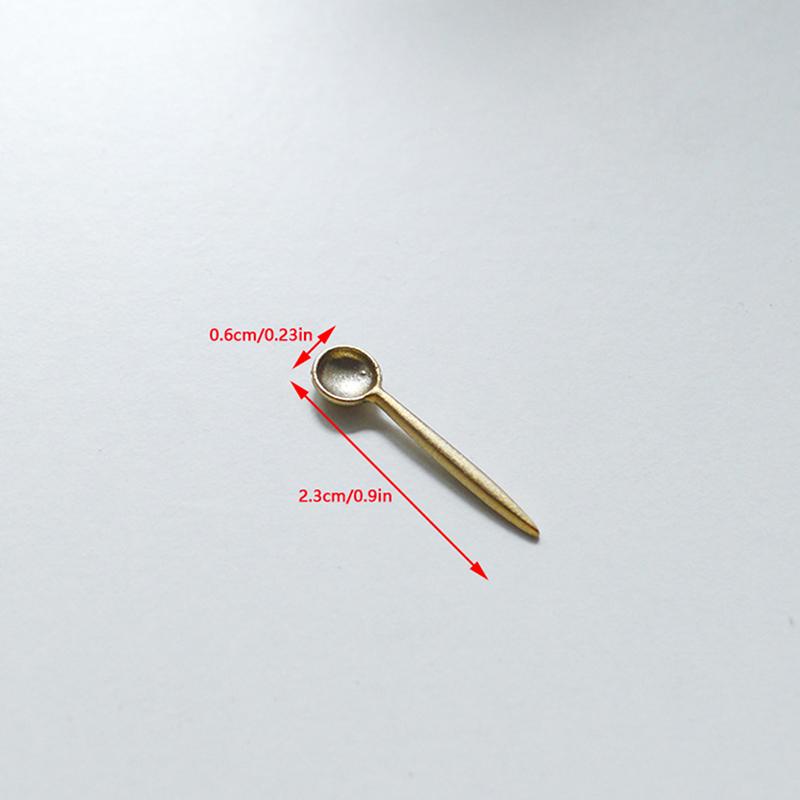 1Pc 1:12 Dollhouse Miniature Spoon Mixing Spoon Ice Cream Spoon Tableware Kitchen Decor Doll House Accessories Pretend Play Toy
1Pc 1:12 Dollhouse Miniature Spoon Mixing Spoon Ice Cream Spoon Tableware Kitchen Decor Doll House Accessories Pretend Play Toy