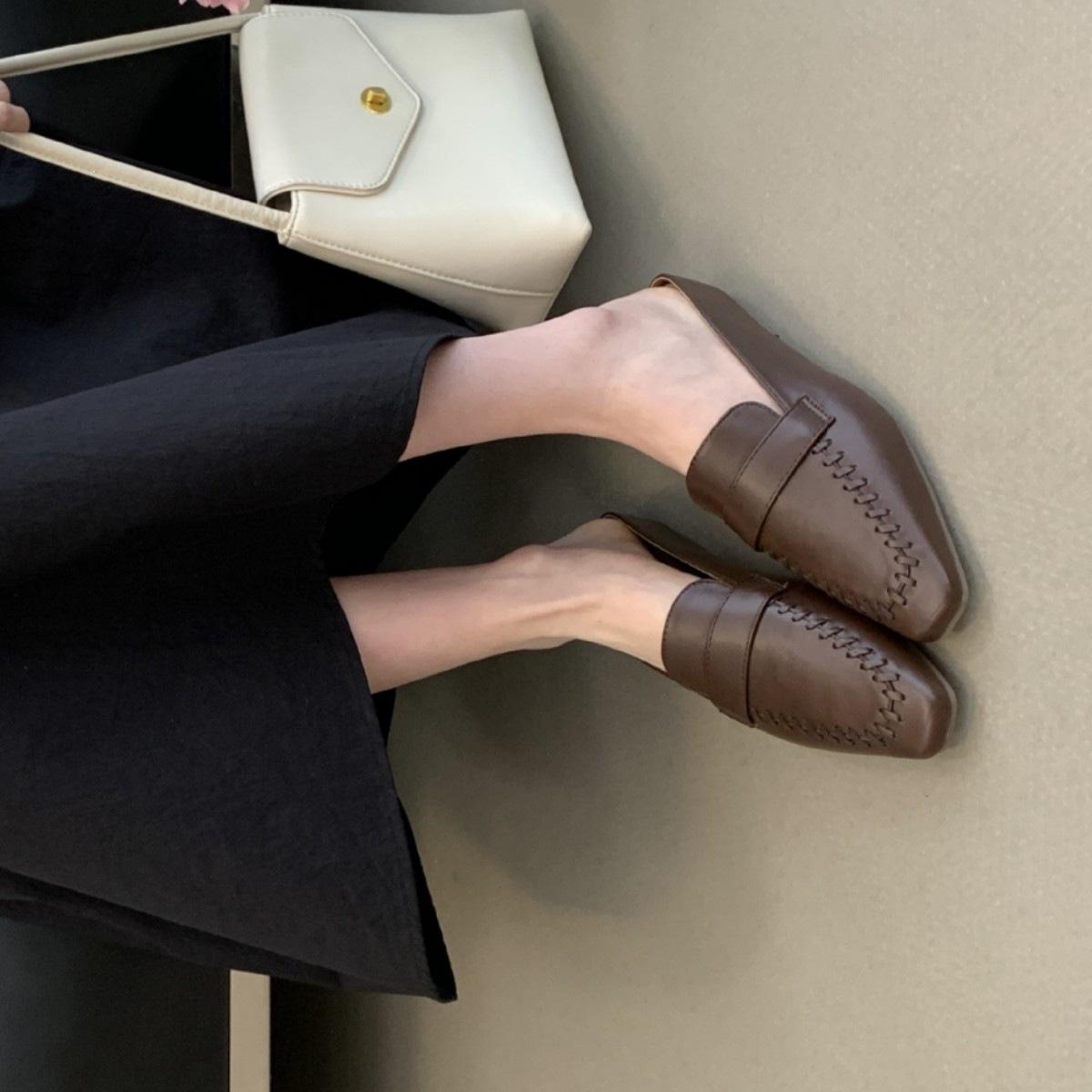 French Retro Square Head Mary Jane Bag Head Half Slippers Women S Spring And Summer Heightening Buckle Temperament Single Shoes 39
French Retro Square Head Mary Jane Bag Head Half Slippers Women S Spring And Summer Heightening Buckle Temperament Single Shoes 39
