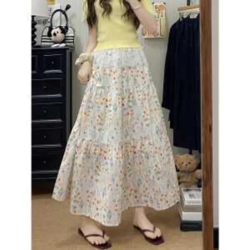 Women Vintage Purple Floral Tiered Maxi Skirt Onesize жовтий
Women Vintage Purple Floral Tiered Maxi Skirt Onesize жовтий