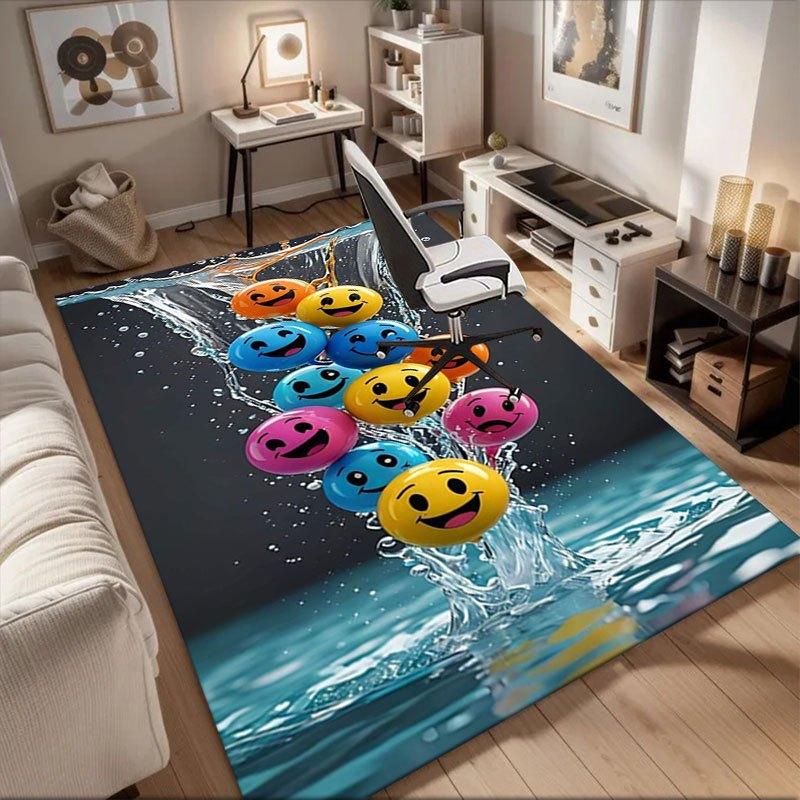 Colorful Smiley Face Water Balloons - Fun Party SuppliesOffice Mat Home Decor Office Desk Chair Rugs Chair Carpet for office Chair Mat Gift 60cm by 90cm
Colorful Smiley Face Water Balloons - Fun Party SuppliesOffice Mat Home Decor Office Desk Chair Rugs Chair Carpet for office Chair Mat Gift 60cm by 90cm