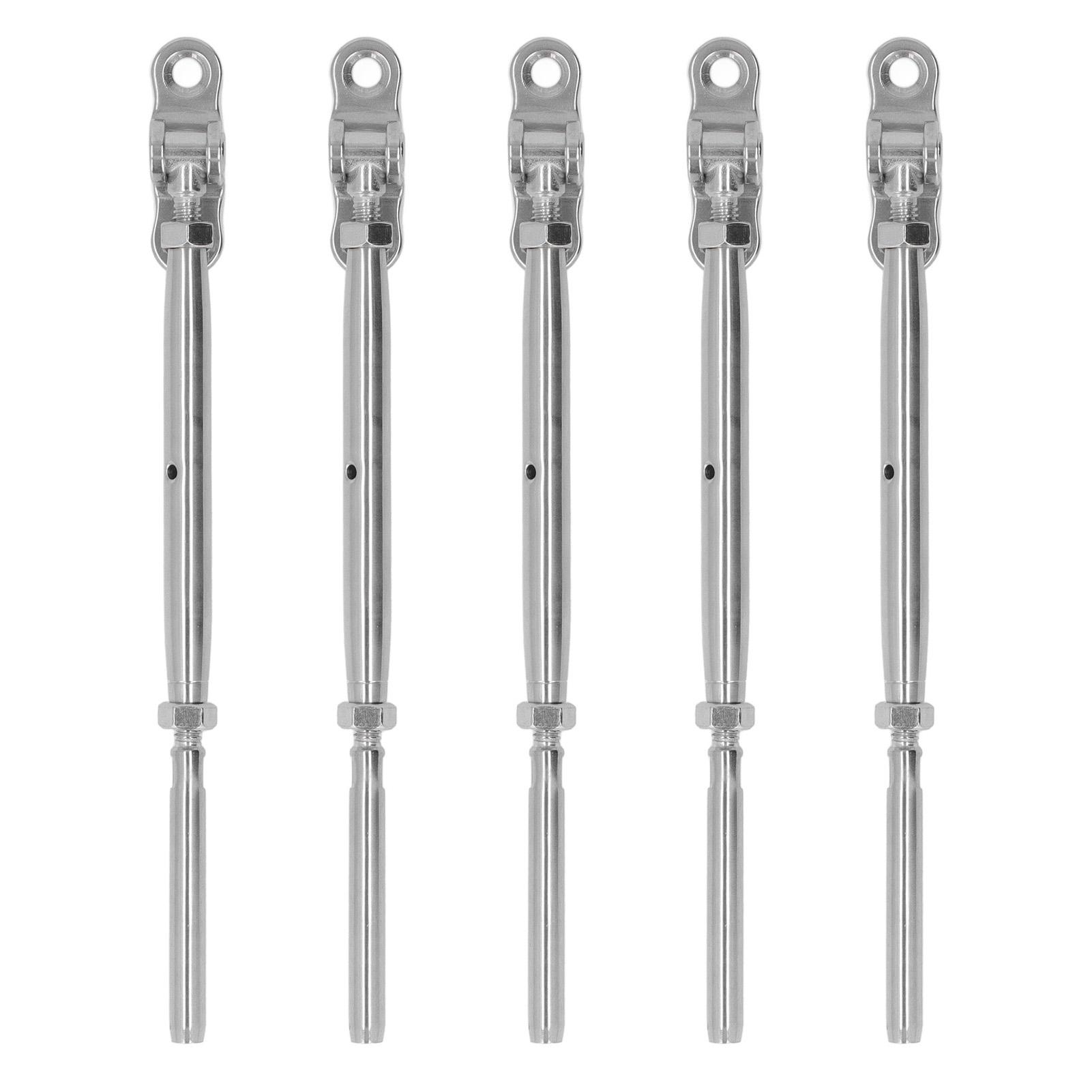 5PCS Thread Swage Lag Screw Stainless Steel 316in Cable Railing Swage Lag Screw for Industry
5PCS Thread Swage Lag Screw Stainless Steel 316in Cable Railing Swage Lag Screw for Industry