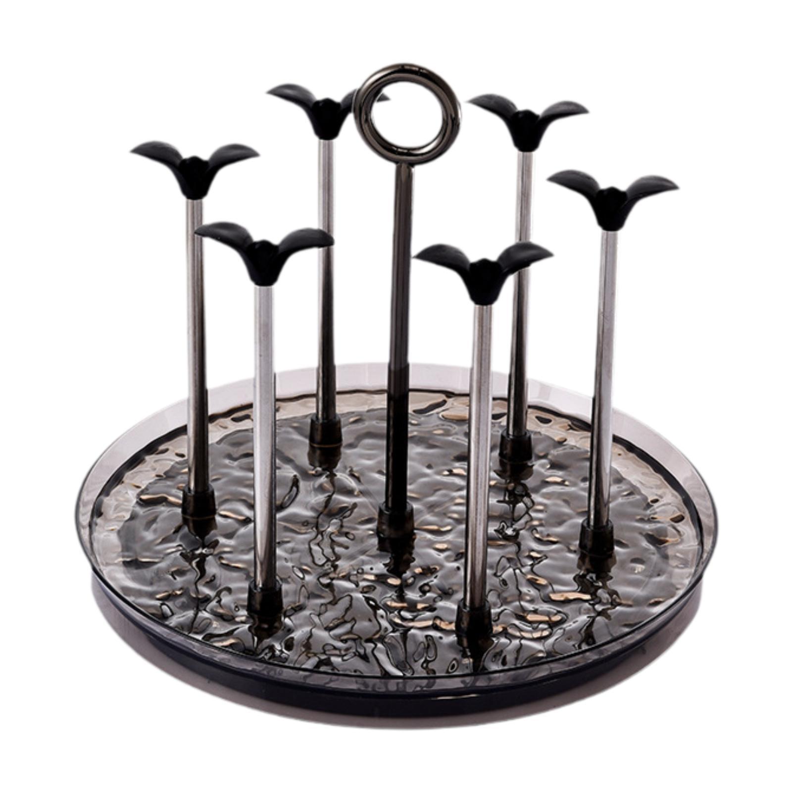 Cup Drying Holder Rotatable Tea Cup Organizer Decoration Mug Holder Glass Cup чёрный
Cup Drying Holder Rotatable Tea Cup Organizer Decoration Mug Holder Glass Cup чёрный