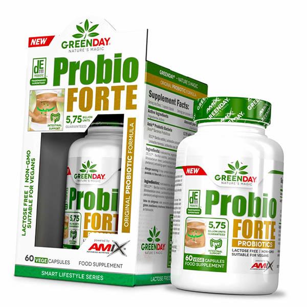 Пробиотики для пищеварения, GreenDay Probio Forte, Amix Nutrition 60вегкапс (69135003) 60vcaps
Пробиотики для пищеварения, GreenDay Probio Forte, Amix Nutrition 60вегкапс (69135003) 60vcaps