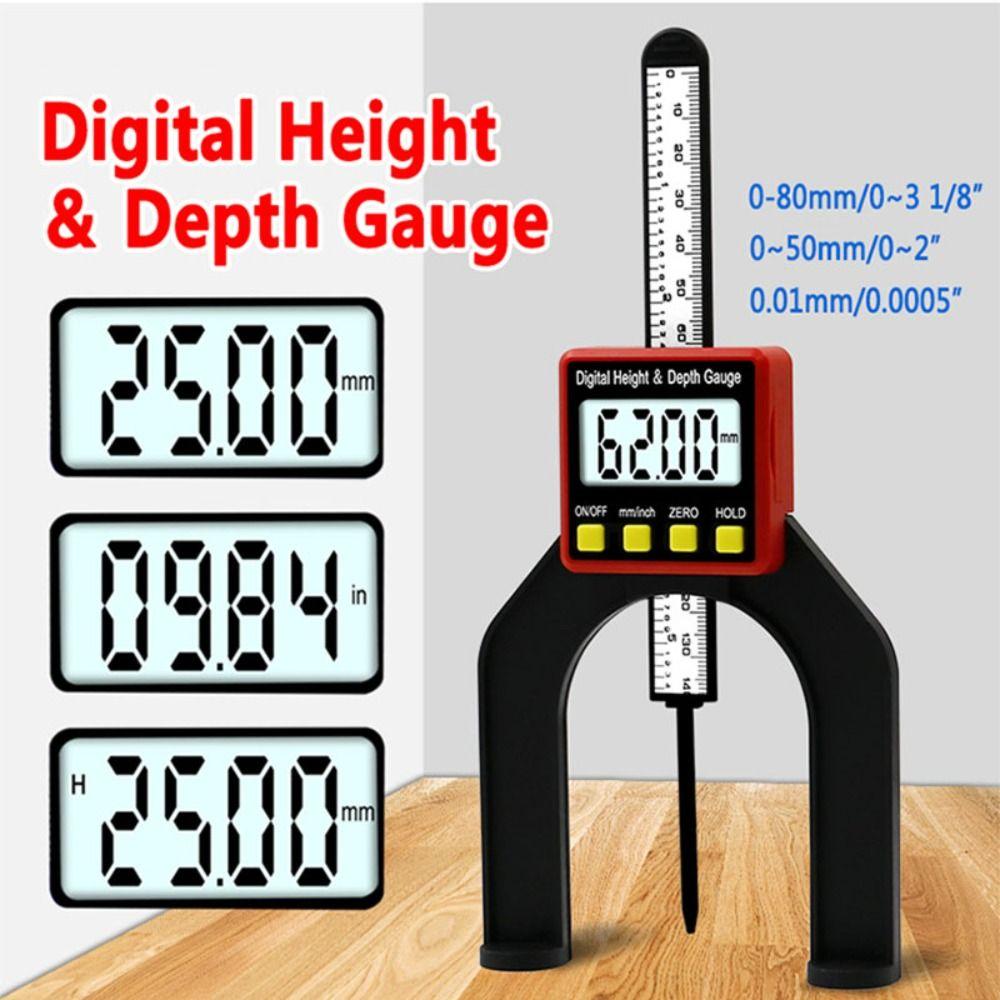 Vernier Depth Caliper For Router Tables Height Gauge Depth Gauge Digital Depth Gauge Depth Meter красный
Vernier Depth Caliper For Router Tables Height Gauge Depth Gauge Digital Depth Gauge Depth Meter красный