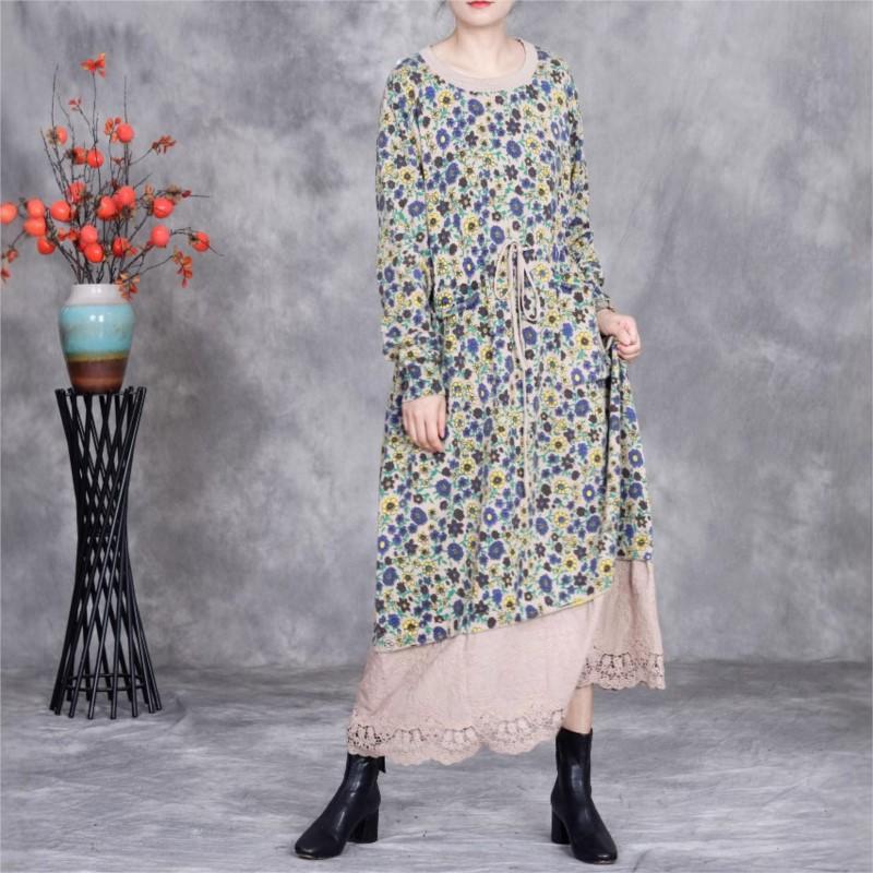 Johnature Fashion Print Splicing Длинные рукава Платье Женское Зимнее Цветочное Платье One Size легкие хаки
Johnature Fashion Print Splicing Длинные рукава Платье Женское Зимнее Цветочное Платье One Size легкие хаки