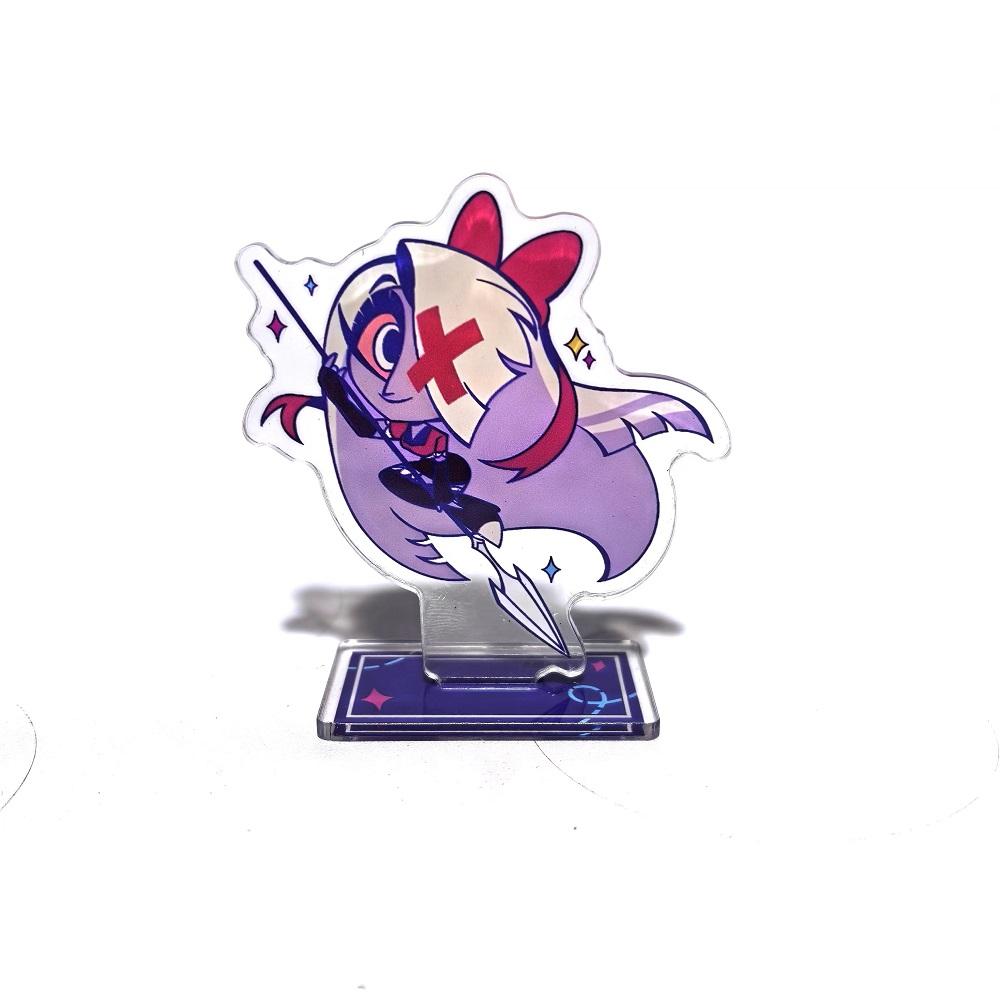 Anime Hazbin Hotel Alastor Morningstar Cosplay Stand Acrylic Cartoon Figure Standing Birthday Gift Bag Decor Collection To 8cm
Anime Hazbin Hotel Alastor Morningstar Cosplay Stand Acrylic Cartoon Figure Standing Birthday Gift Bag Decor Collection To 8cm