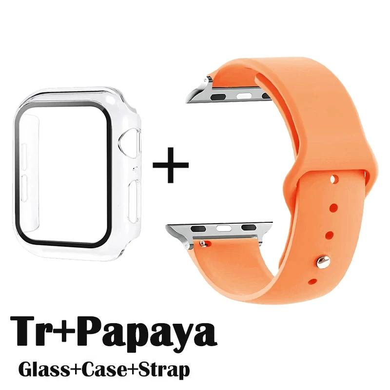 Стекло+корпус+ремешок для Apple Watch Band 42 мм 44 мм 41 мм 40 мм 38 мм 45 мм 49 мм Защитные пленки для Apple IWatch Series 8 7 6 SE 5 4 38mm-Series 3 2 1
Стекло+корпус+ремешок для Apple Watch Band 42 мм 44 мм 41 мм 40 мм 38 мм 45 мм 49 мм Защитные пленки для Apple IWatch Series 8 7 6 SE 5 4 38mm-Series 3 2 1