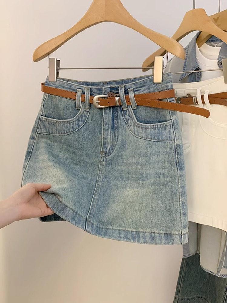 Plus Size Women s High Waist Denim Bodycon A-Line Skirt - Summer Short Slimming Skirt XXXL
Plus Size Women s High Waist Denim Bodycon A-Line Skirt - Summer Short Slimming Skirt XXXL