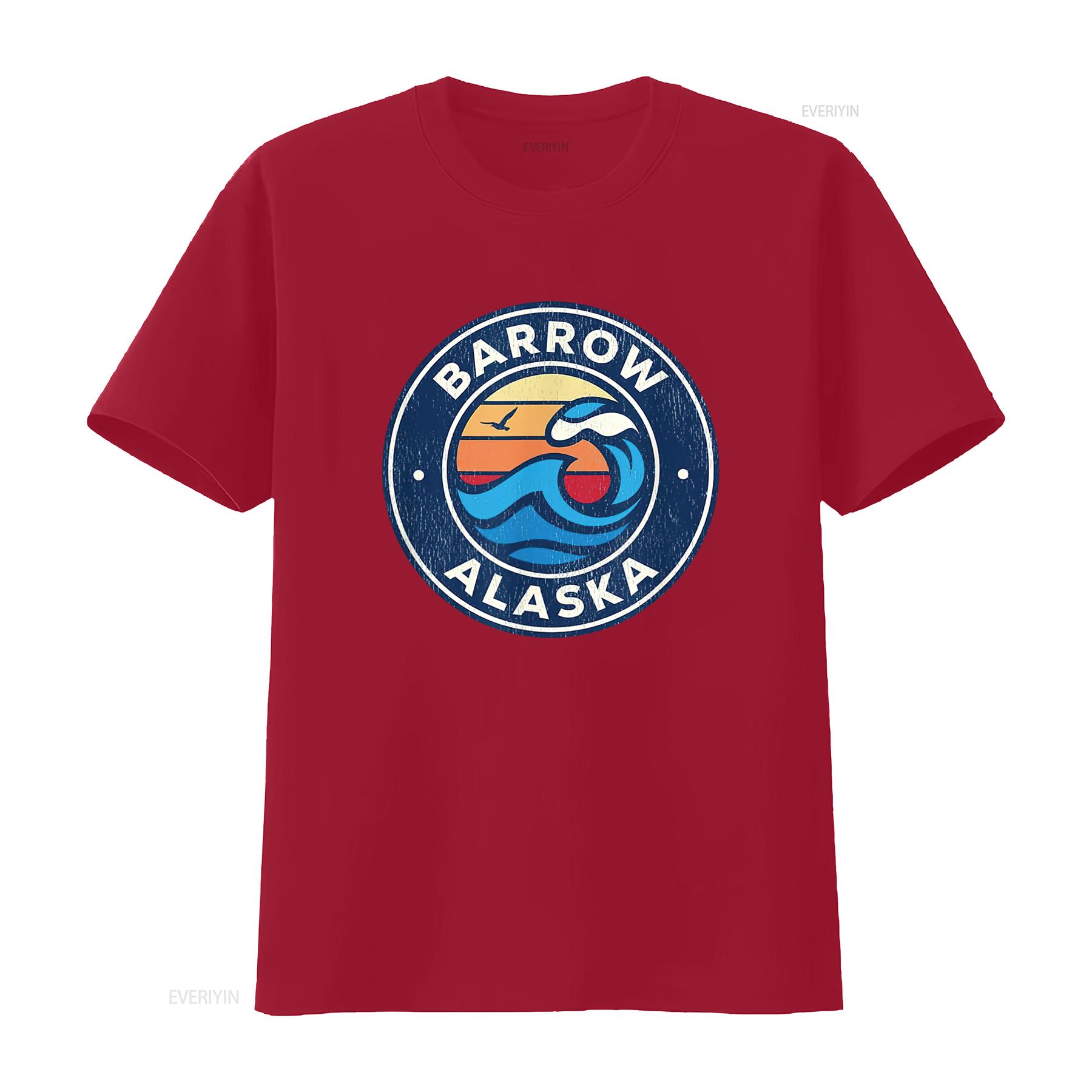 Womens Barrow Alaska Ak Vintage Nautical Waves Design T Shirt vintage Washed Soft designer clothes fashion Breathable Slightly S
Womens Barrow Alaska Ak Vintage Nautical Waves Design T Shirt vintage Washed Soft designer clothes fashion Breathable Slightly S