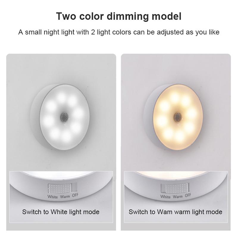 LED Smart Night Light USB Rechargeable Dimmable Night Lamp Wireless Closet Light For Bedroom Kitchen Cabinet Light Motion Sensor
LED Smart Night Light USB Rechargeable Dimmable Night Lamp Wireless Closet Light For Bedroom Kitchen Cabinet Light Motion Sensor
