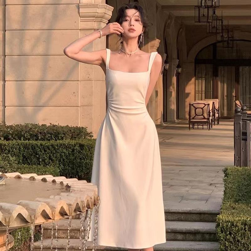 Сексуальное платье-бретелька для отдыха на море, юбка А-силуэта, французская юбка длиной до талии
Сексуальное платье-бретелька для отдыха на море, юбка А-силуэта, французская юбка длиной до талии