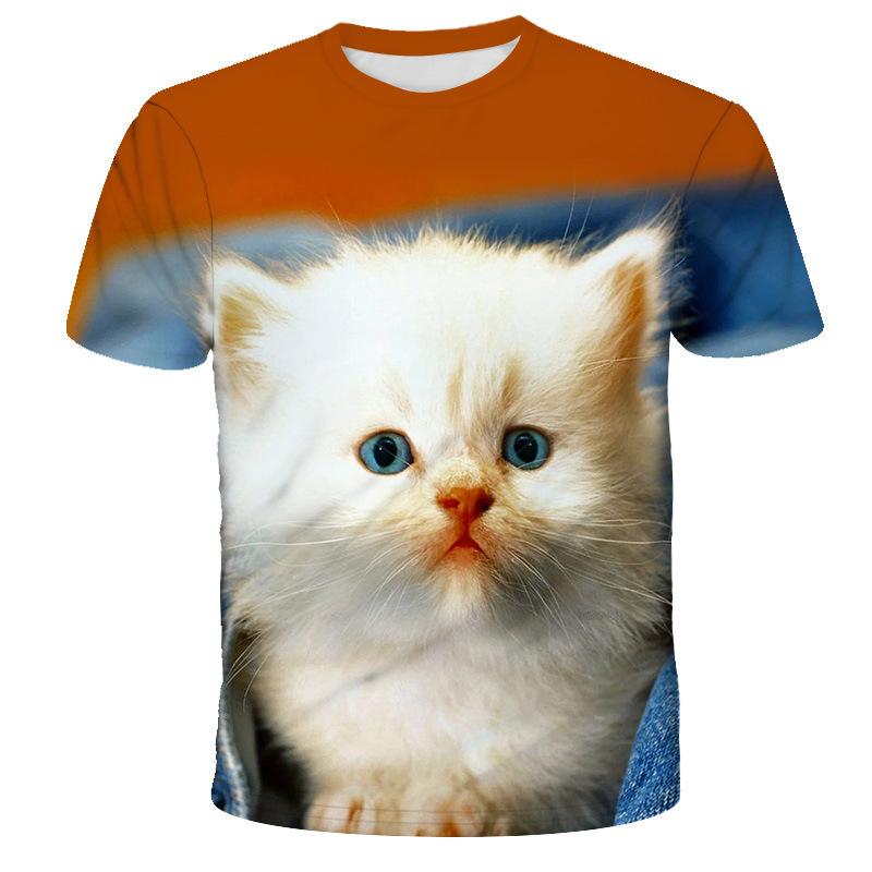 Летний топ с круглым вырезом и принтом 3D Cat, модные повседневные футболки с короткими рукавами для мужчин 6XL
Летний топ с круглым вырезом и принтом 3D Cat, модные повседневные футболки с короткими рукавами для мужчин 6XL