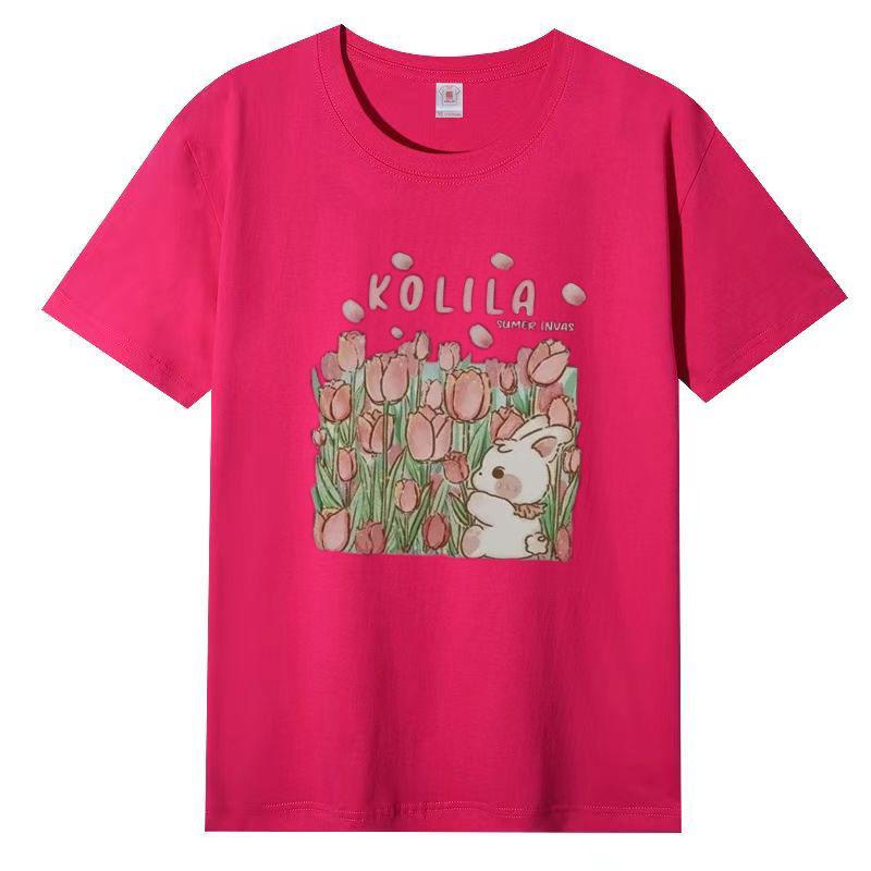 Женская летняя популярная футболка с короткими рукавами из хлопка, дышащая, свободная футболка с принтом, повседневная 3XL
Женская летняя популярная футболка с короткими рукавами из хлопка, дышащая, свободная футболка с принтом, повседневная 3XL