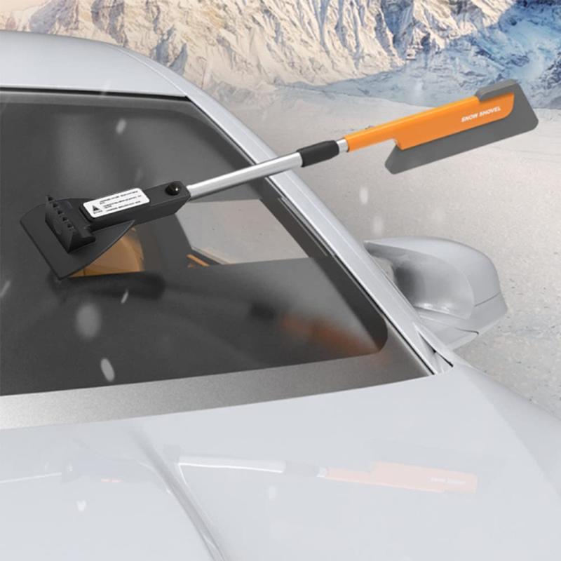 Telescopic Car Snow Shovel Defrost Deicing Brush Cleaning Tool (Standard Version) Type A
Telescopic Car Snow Shovel Defrost Deicing Brush Cleaning Tool (Standard Version) Type A