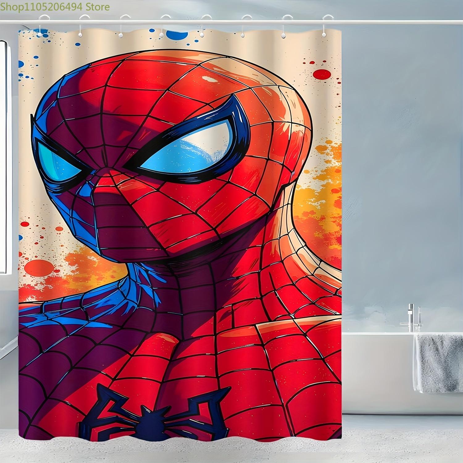 A Printed Shower Curtain Featuring Spider-, Made of Durable Polyester Fabric, Suitable for Cozy Home Bathrooms And Guest Restr 90x180cm
A Printed Shower Curtain Featuring Spider-, Made of Durable Polyester Fabric, Suitable for Cozy Home Bathrooms And Guest Restr 90x180cm