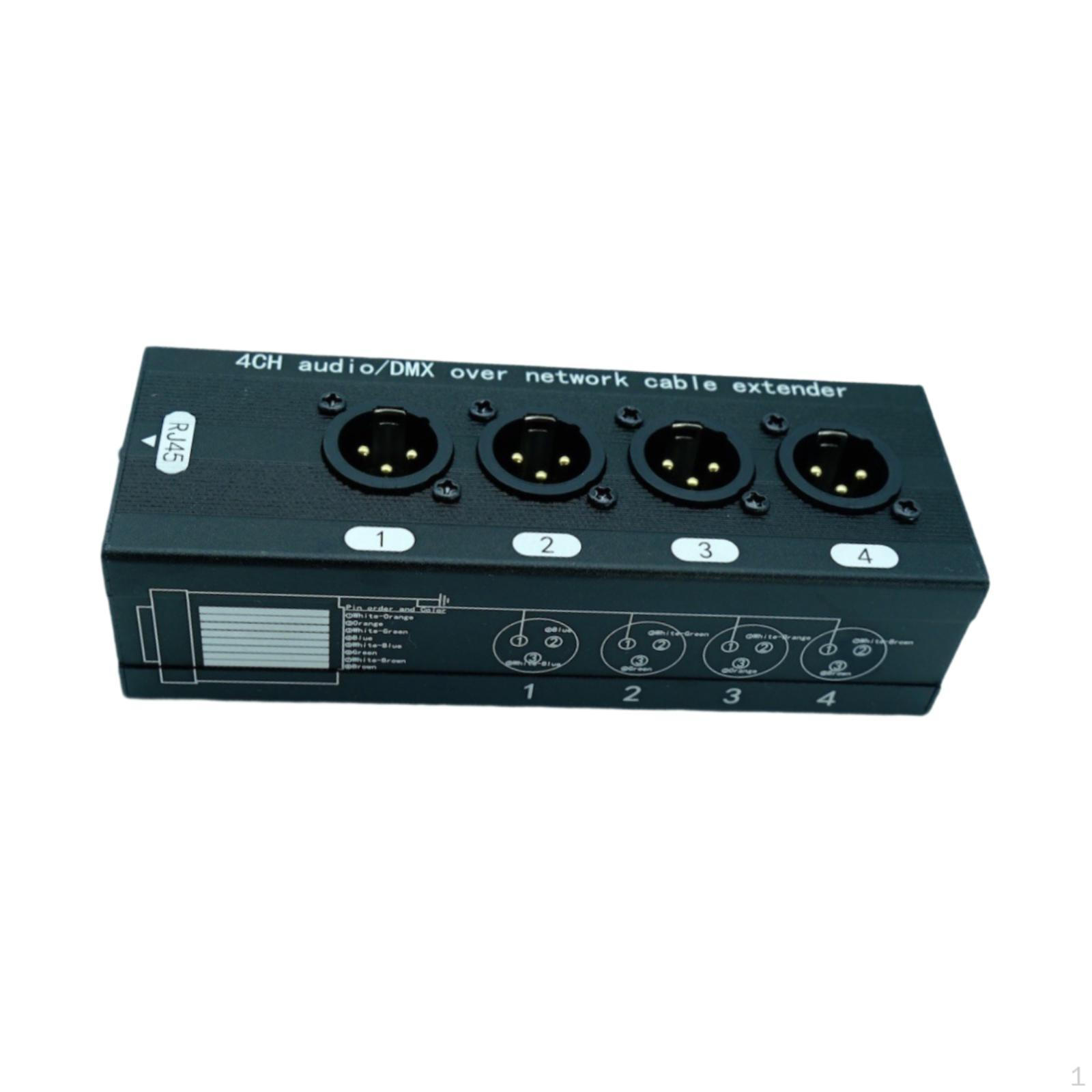 Подовжувач кабелю 4-канальний XLR Snake Combo Port Converter Портативний Ethernet Drop Box для XLR 11 Male
Подовжувач кабелю 4-канальний XLR Snake Combo Port Converter Портативний Ethernet Drop Box для XLR 11 Male