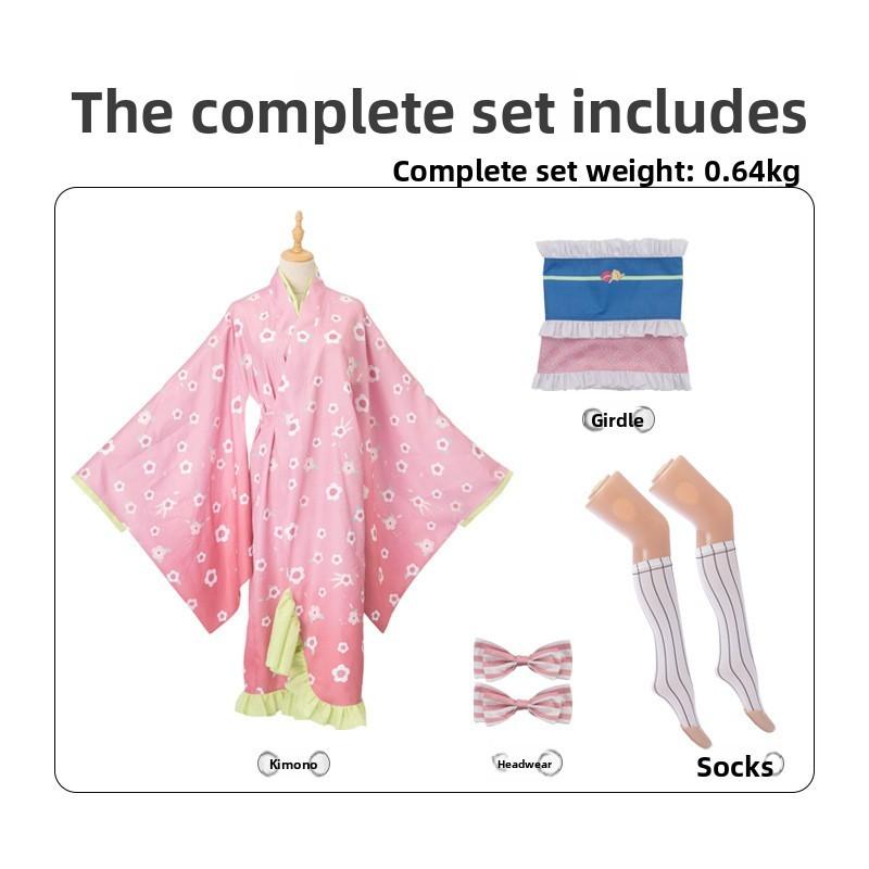 Demon Slayer Nezuko Cosplay Costume Set With Soft Fabric For Anime Fans XXL
Demon Slayer Nezuko Cosplay Costume Set With Soft Fabric For Anime Fans XXL