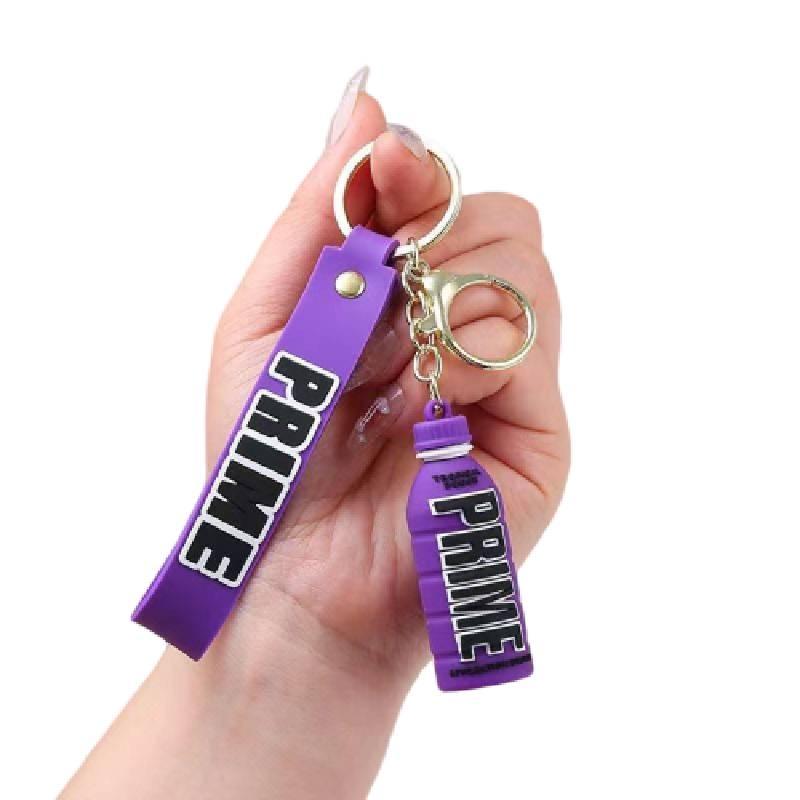 Пейте Prime Брелок для ключей в виде бутылки вина Красочный кулон для сумки Модные брелоки для автомобильных ключей Purple
Пейте Prime Брелок для ключей в виде бутылки вина Красочный кулон для сумки Модные брелоки для автомобильных ключей Purple