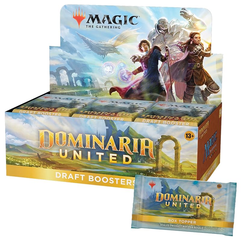 magic: the gathering Dominaria of Unity Draft Booster English version (BOX) Contains 36 packs C97110000 MTG Trading card wizards of the coast
magic: the gathering Dominaria of Unity Draft Booster English version (BOX) Contains 36 packs C97110000 MTG Trading card wizards of the coast