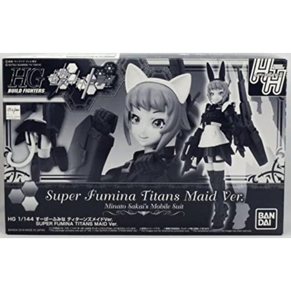 HGBF 1/144 Super Fumina Titans Maid ver. Plastic model (hobby online shop only) BANDAI
HGBF 1/144 Super Fumina Titans Maid ver. Plastic model (hobby online shop only) BANDAI