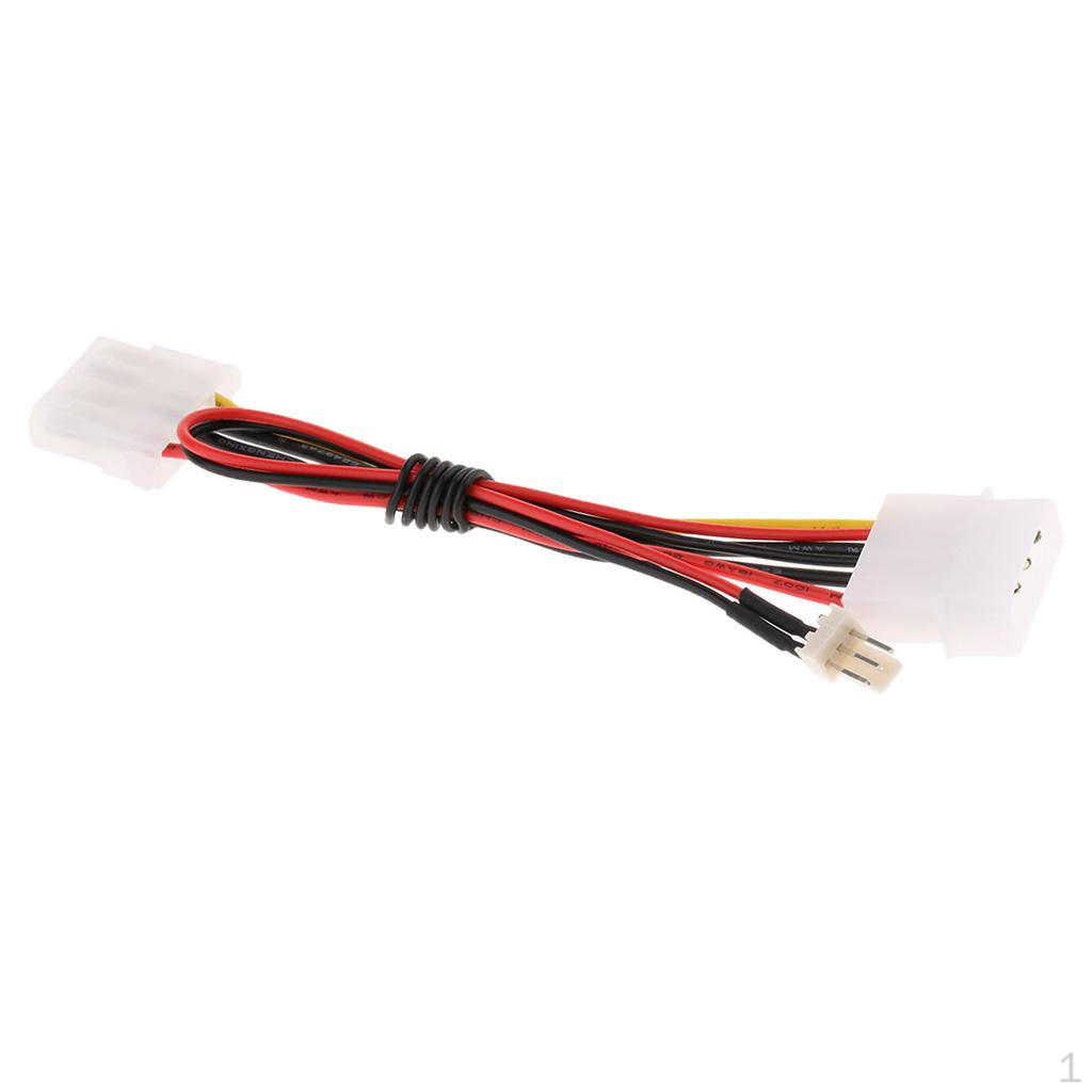 Power Cable 5.25 Inch Connector To 2--pin 12V DC Fan
Power Cable 5.25 Inch Connector To 2--pin 12V DC Fan