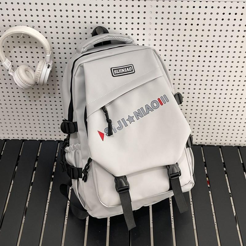 Unisex Oxford Letter Bookbag With Antiburden Features For High School Students
Unisex Oxford Letter Bookbag With Antiburden Features For High School Students