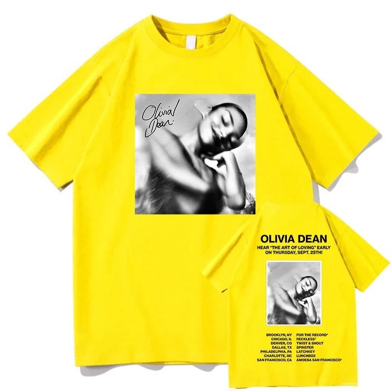 Tees Fashion Olivia Dean The Art of Loving T-shirts Cotton Loose Women_Men Tshirts Casual Oversized Male Unisex Short Sleeves 4XL
Tees Fashion Olivia Dean The Art of Loving T-shirts Cotton Loose Women_Men Tshirts Casual Oversized Male Unisex Short Sleeves 4XL
