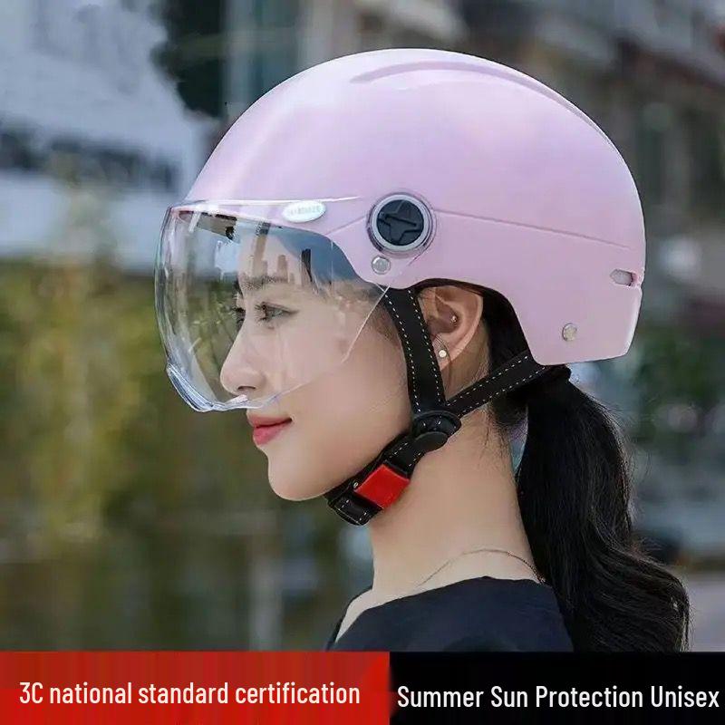 Unisex Electric Vehicle Helmet with Anti-Fog Dual-Lens, Warm for Autumn/Winter, Ideal for E-Bike Riding
Unisex Electric Vehicle Helmet with Anti-Fog Dual-Lens, Warm for Autumn/Winter, Ideal for E-Bike Riding