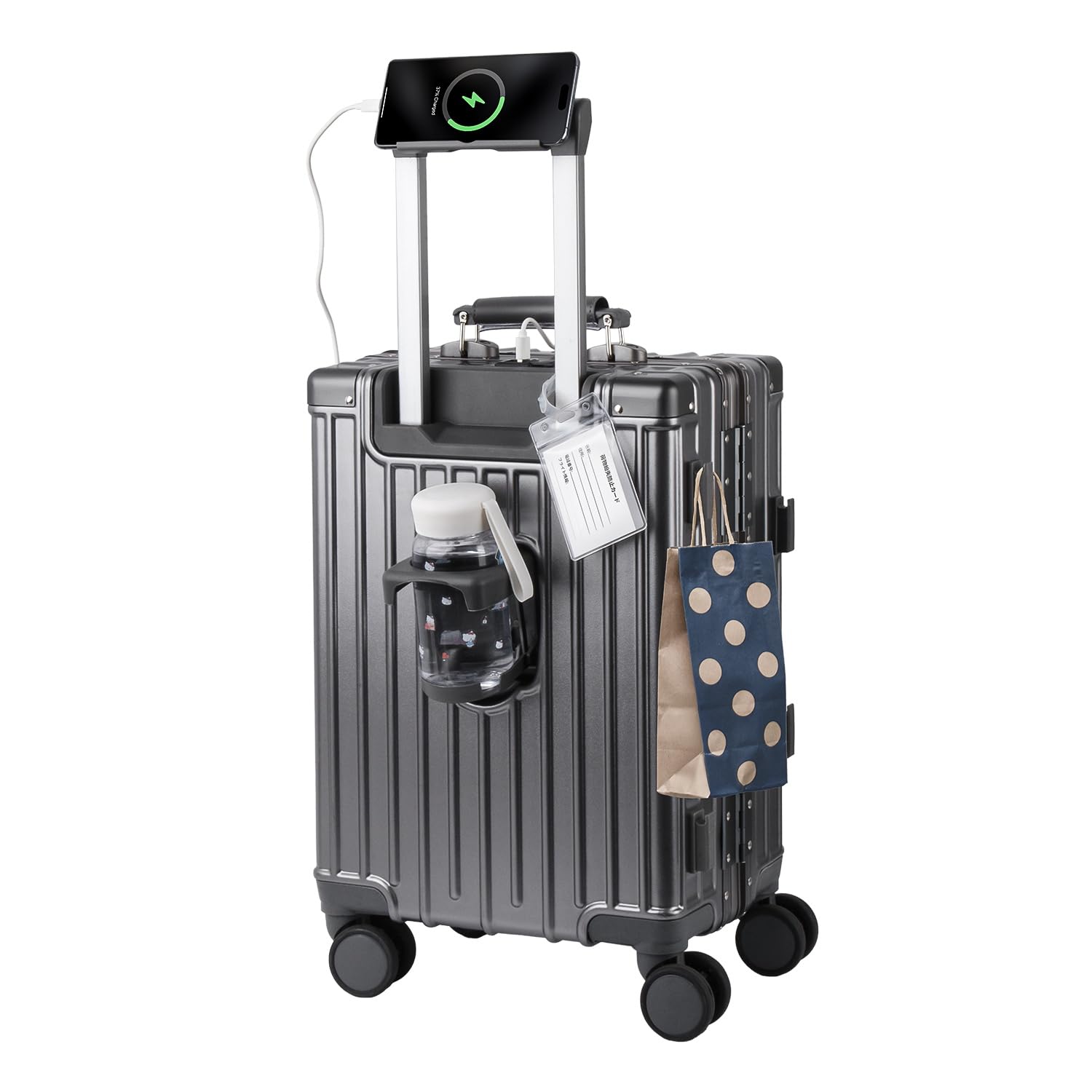 Exclusive Carry Large Carry Aluminum Frame Leather Checked TSA USB Cup Hidden Hook Charging Large Trolley Double 360 Degree Protective Business School сірий колір
Exclusive Carry Large Carry Aluminum Frame Leather Checked TSA USB Cup Hidden Hook Charging Large Trolley Double 360 Degree Protective Business School сірий колір