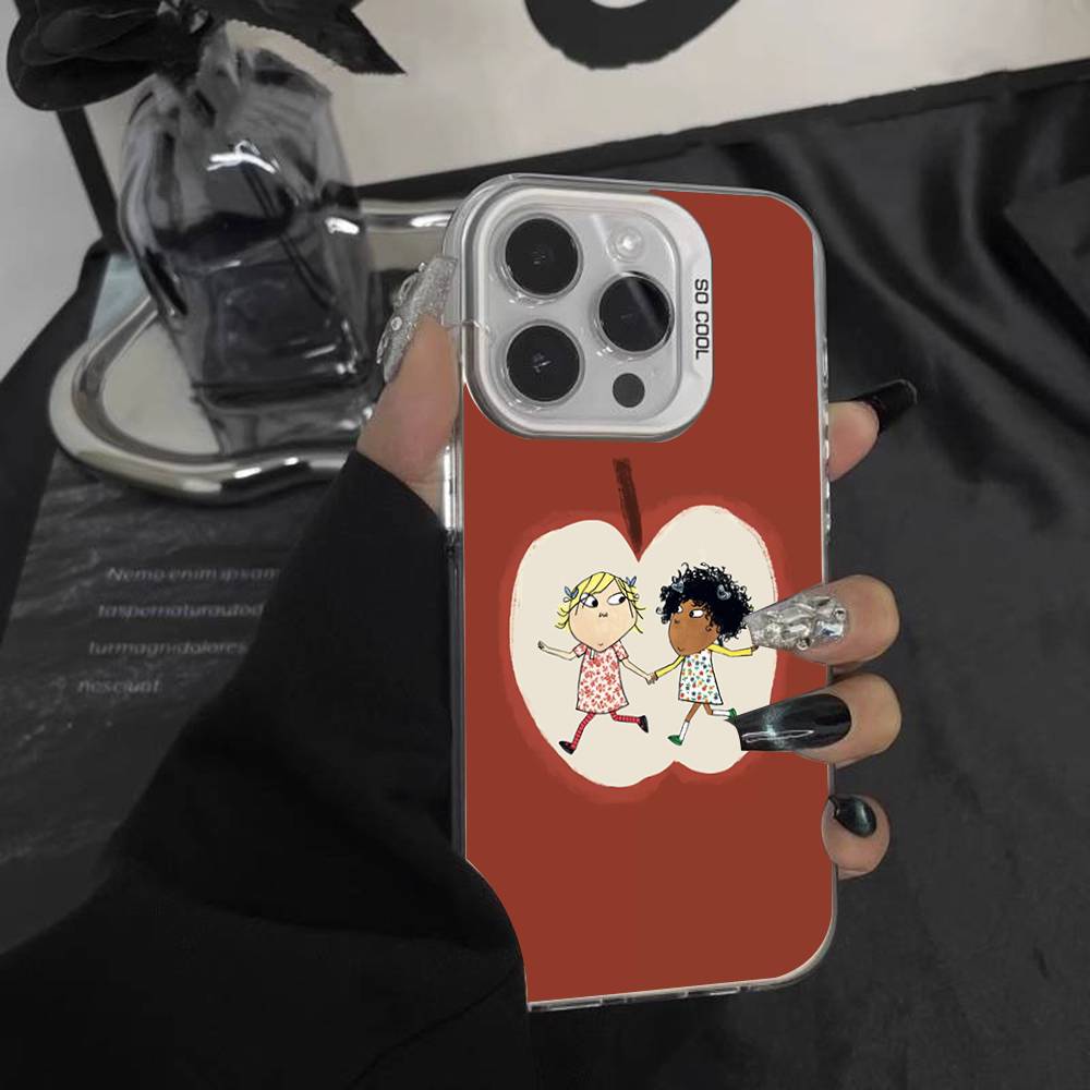 C-Charlie and L-Lola Phone Case For iPhone 17,16,15,14,13,12,11,Pro,XS,Max,Plus,Mini,SE White Candy Matte Shockproof Cover iPhone11PRO
C-Charlie and L-Lola Phone Case For iPhone 17,16,15,14,13,12,11,Pro,XS,Max,Plus,Mini,SE White Candy Matte Shockproof Cover iPhone11PRO
